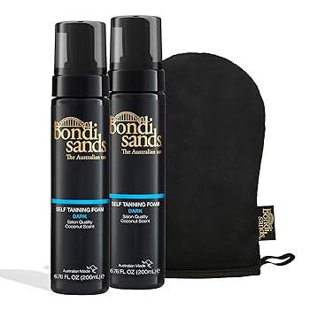 BONDI SANDS セルフタンニング ウルトラダーク　2本セット Amazon.com: Bondi Sands Dark Self Tanning Foam Value Kit